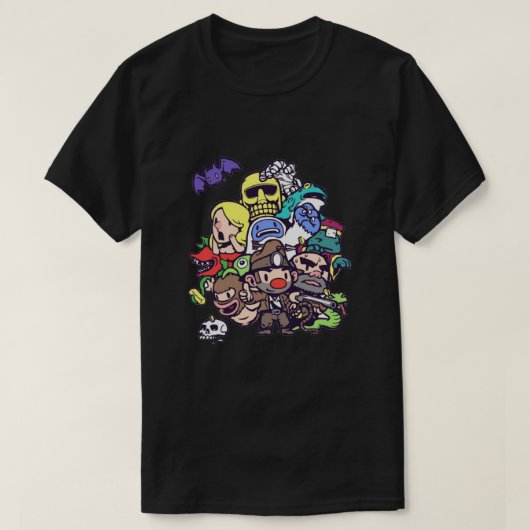 Spelunky Gang Classic T-shirt (Design voorkant)