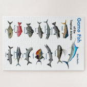 Spelvis van de tropische Atlantische Oceaan Legpuzzel (Horizontaal)