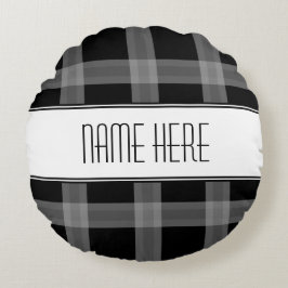 Spelzwarte ustum Decorative Pillow Rond Kussen