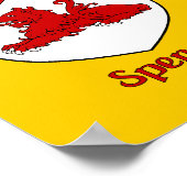 Spence Family Shield Afdrukken Poster (Hoek)