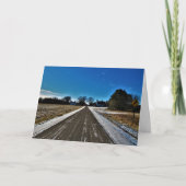 "Spencer Brook" kerstkaart Kaart (Voorkant)