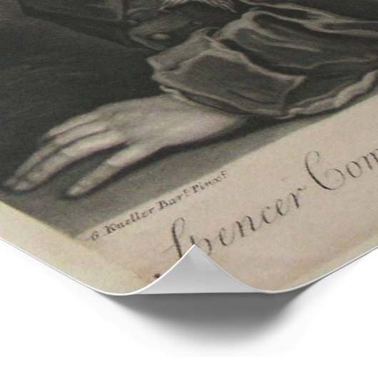 Spencer Compton, Earl of Wilmington Poster (Hoek)