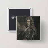 Spencer Compton, Earl of Wilmington Vierkante Button 5,1 Cm (Voorkant /achterkant)