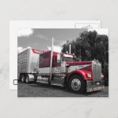 Spencer Kenworth W900A Briefkaart (Voorkant / Achterkant)