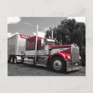 Spencer Kenworth W900A Briefkaart
