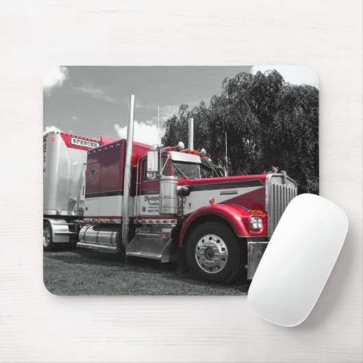 Spencer Kenworth W900A Mousepad Muismat (Met muis)