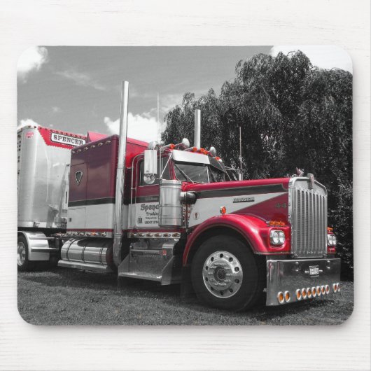 Spencer Kenworth W900A Mousepad Muismat (Voorkant)