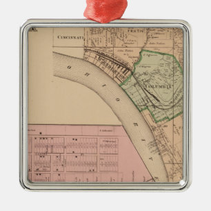 Spencer Madisonville, Ohio Metalen Ornament