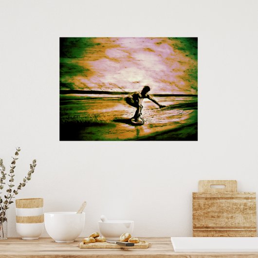 Spencer Skimboarding Poster (Keuken)