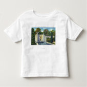 Spencer Trask Memorial Fountain Uitzicht Kinder Shirts (Voorkant)