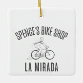 Spence's Bike Shop La Mirada Keramisch Ornament (Voorkant)