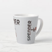 SPENDER Latte Mok Abstracte Trend Interieur Decor (Rechterhoek)