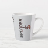 SPENDER Latte Mok Abstracte Trend Interieur Decor (Rechts)