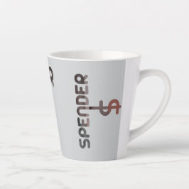 SPENDER Latte Mok Abstracte Trend Interieur Decor