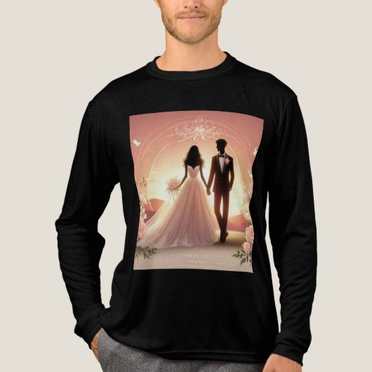 spenen Tri-Blend shirt (Voorkant volledig)