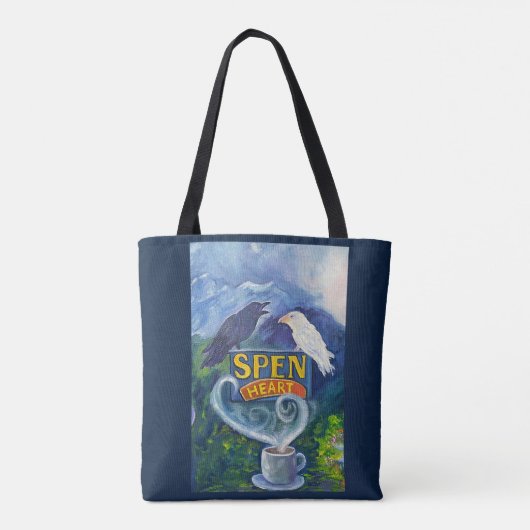 SpenHeart, Spenard, Anchorage Icon Canvas tas (Achterkant)