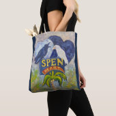 SpenHeart, Spenard, Anchorage Icon Canvas tas (Dichtbij)
