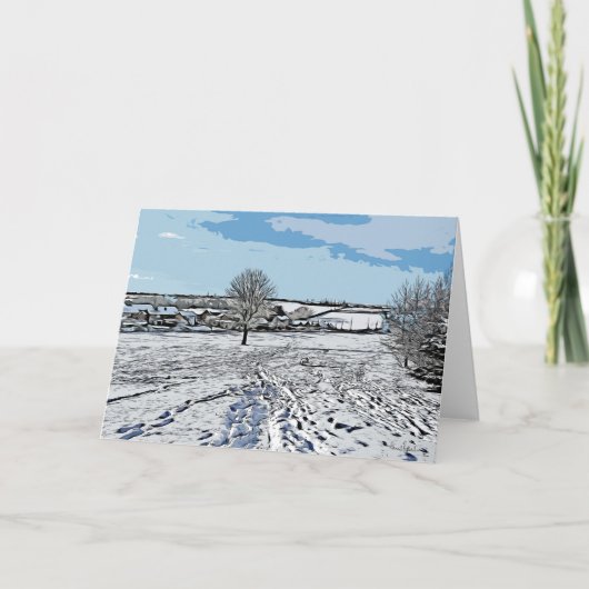 Spens Field, Harthill met Woodall. Kaart (Voorkant)