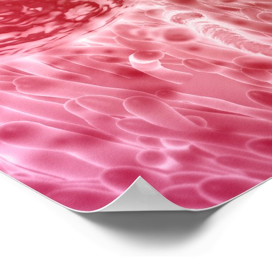 Sperm die naar eieren met Cellia gaat Poster (Hoek)