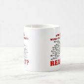 Sperm en jij waren de snelste. koffiemok (Center)