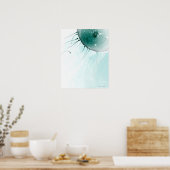 Sperm Fertilizing an Ovum. Poster (Keuken)
