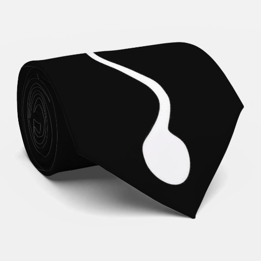 Sperm op stropdas! stropdas (Opgerold)