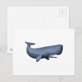 SPERM WHALE BRIEFKAART (Voorkant / Achterkant)
