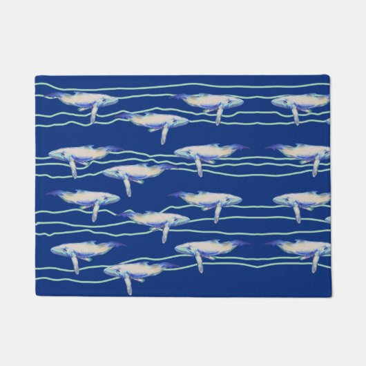Sperm Whale Doormat Deurmat (Voorkant)