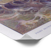 Sperm Whale Giant Squid Fight Color Print (Hoek)