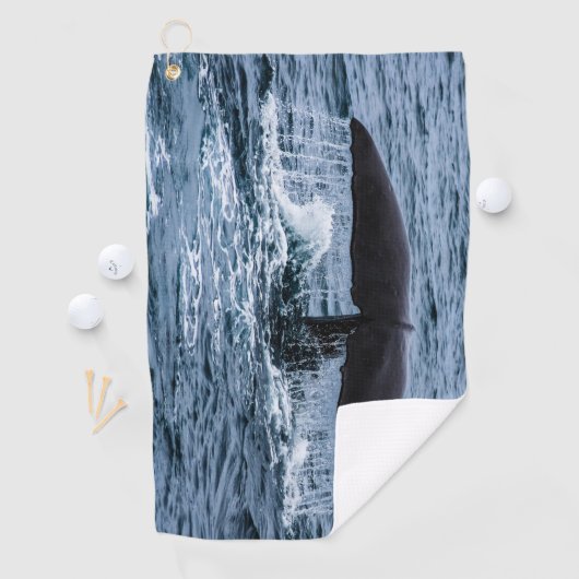 Sperm Whale Golfhanddoek (Insitu)