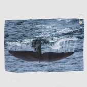 Sperm Whale Golfhanddoek (Horizontaal)