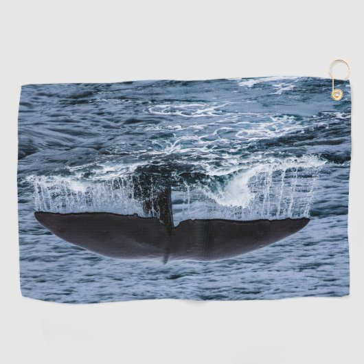 Sperm Whale Golfhanddoek (Horizontaal)