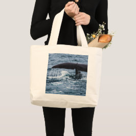 Sperm Whale Grote Tote Bag