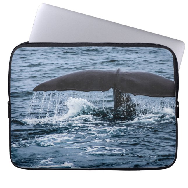 Sperm Whale Laptop Sleeve (Voorkant)