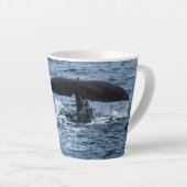 Sperm Whale Latte Mok (Rechterhoek)
