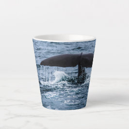 Sperm Whale Latte Mok