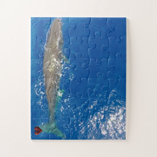 Sperm Whale Legpuzzel (Verticaal)