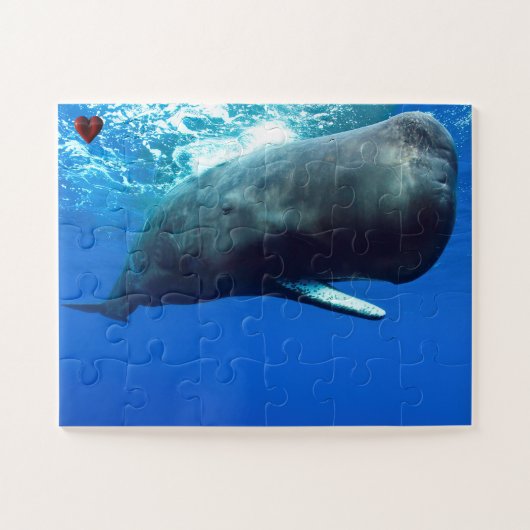 Sperm Whale Legpuzzel (Horizontaal)
