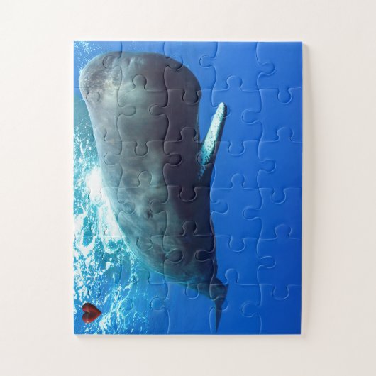 Sperm Whale Legpuzzel (Verticaal)