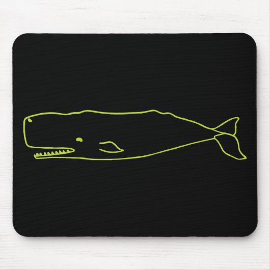 Sperm Whale Muismat (Voorkant)