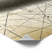 Sperm Whale Nautical Map Part2 Poster (Hoek)