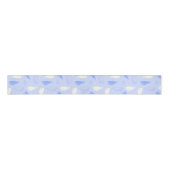 Sperm Whale Pattern (Blue) Grosgrain Ribbon Grosgrain Lint (Voorkant)