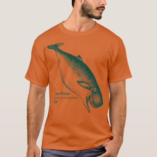 Sperm Whale Physeter macrocephalus Scientific Wild T-shirt