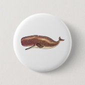 Sperm Whale Ronde Button 5,7 Cm (Voorkant)