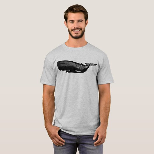 SPERM WHALE T-SHIRT (Voorkant volledig)