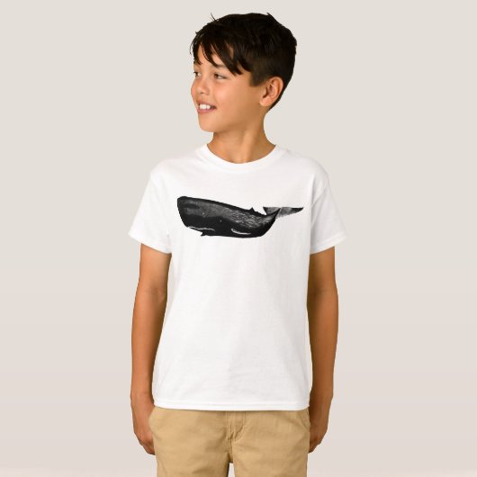 SPERM WHALE T-SHIRT (Voorkant volledig)