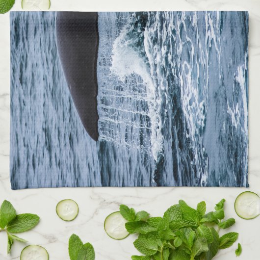 Sperm Whale Theedoek (Gevouwen)