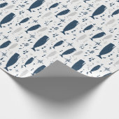 SPERM WITTE BLAUW MET TEXTURE CADEAUPAPIER (Hoek)