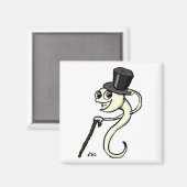 Sperma in een Top Hat Magnet (Voorkant / Achterkant)