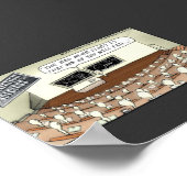 Sperma Klas 101 Grappige Poster (Hoek)